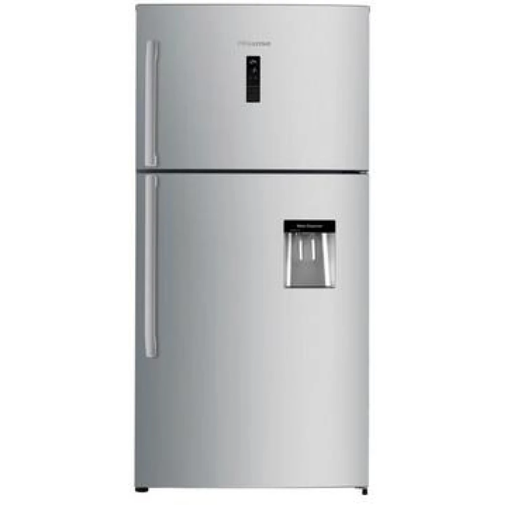 Hisense 715 - Litres Fridge, RT715N4ACB Double Door Frost Free Refrigerator With Water Dispenser - Silver