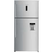 Hisense 715 - Litres Fridge, RT715N4ACB Double Door Frost Free Refrigerator With Water Dispenser - Silver