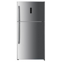 Hisense 715 - Litres Fridge, RT715N4ACB Double Door Frost Free Refrigerator With Water Dispenser - Silver