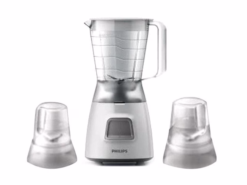 Hr 2058 Philips Daily Basic Blender 350W 1.25L with two Miller white color