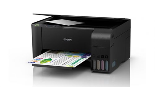 Epson L3110 Printer, All-in-One Eco Tank Ink Tank Photo Printer - Black