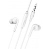 Oraimo OEP-E10 Strong Bass Earphones With Mic – White Headsets