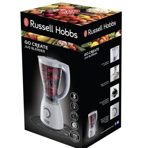 Russell Hobbs 22251 Essentials Jug Blender, White