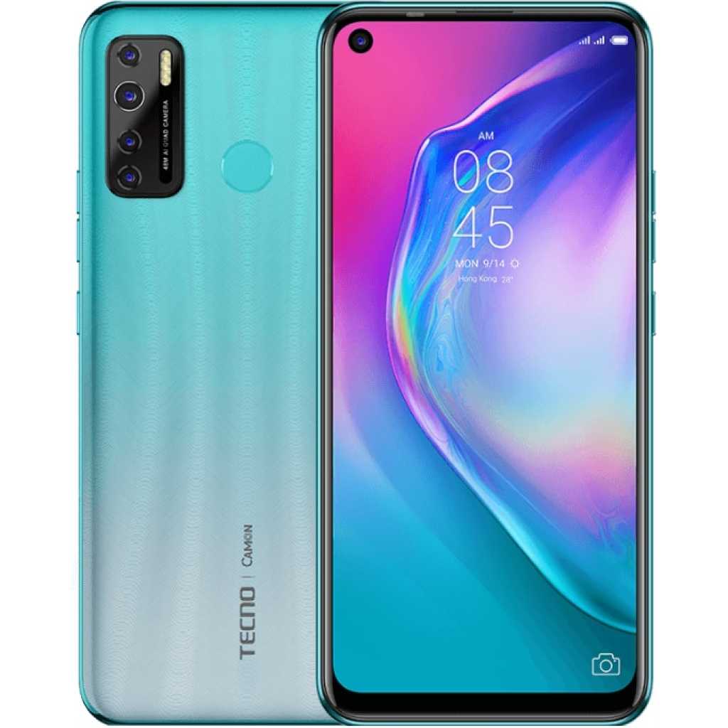 Tecno CAMON 16S - 6.6" 4GB RAM 128GB ROM 48MP 5000mAh - Blue 1 Tecno Camon 16s a