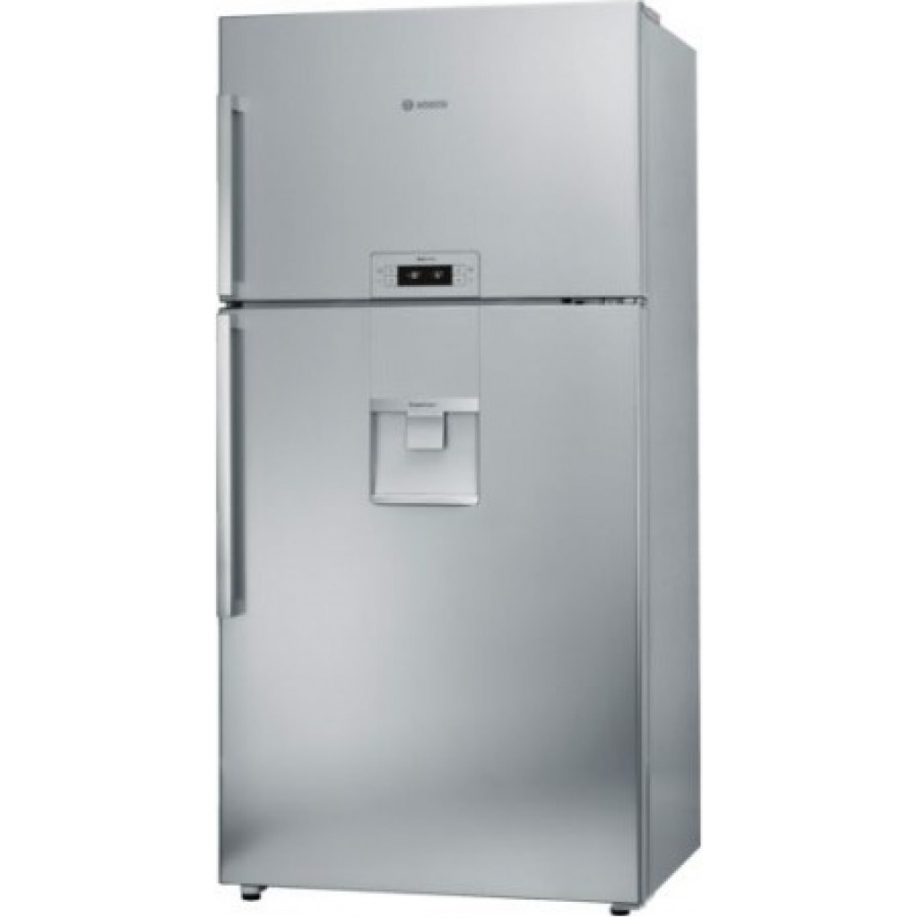 Bosch 589L Free Standing Fridge-Freezer With Freezer At Top-Inox
