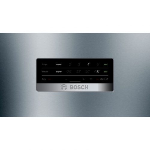 Bosch 559 - Litres KGN56VI30M Free Standing Fridge-Freezer With Freezer At Bottom - Inox