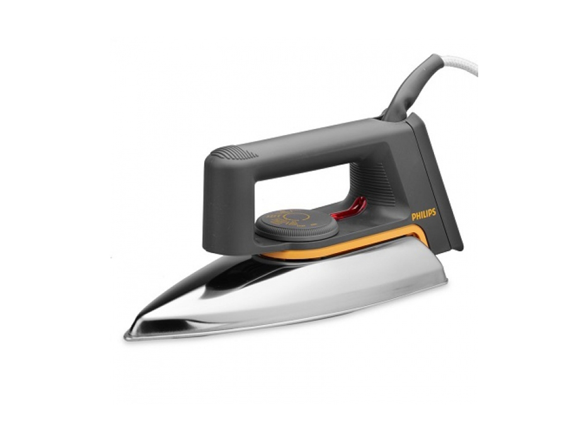 Philips Original Classic Dry Flat iron Linished Soleplate HD1172 1000 Watts Grey Silver TilyExpress Uganda