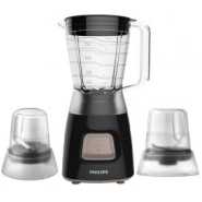 Philips Blender 1.25-Liters Daily Collection Blender - HR2058, Black, Plastic