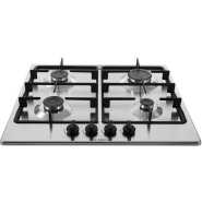 BOSCH 60X60cm Serie 4 PGP6B5B60 4 Gas Burners Gas Hob - Stainless Steel