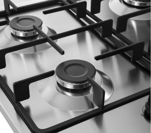 BOSCH 60X60cm Serie 4 PGP6B5B60 4 Gas Burners Gas Hob - Stainless Steel