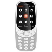 Nokia 3310 Dual SIM - 2.4" 16MB RAM/ROM 1200mAH - Grey