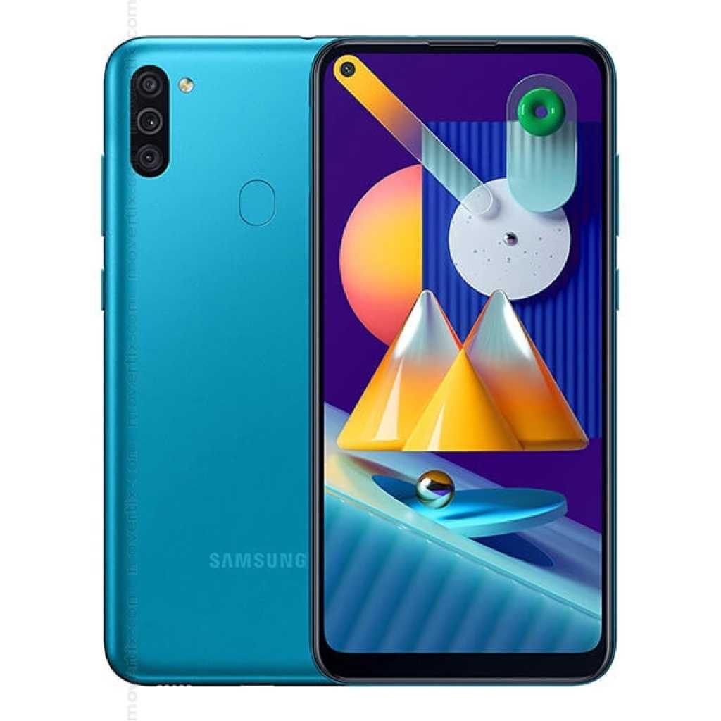 samsung galaxy m11 dual sim metallic blue 32gb and 3gb ram sm m115f ds 1