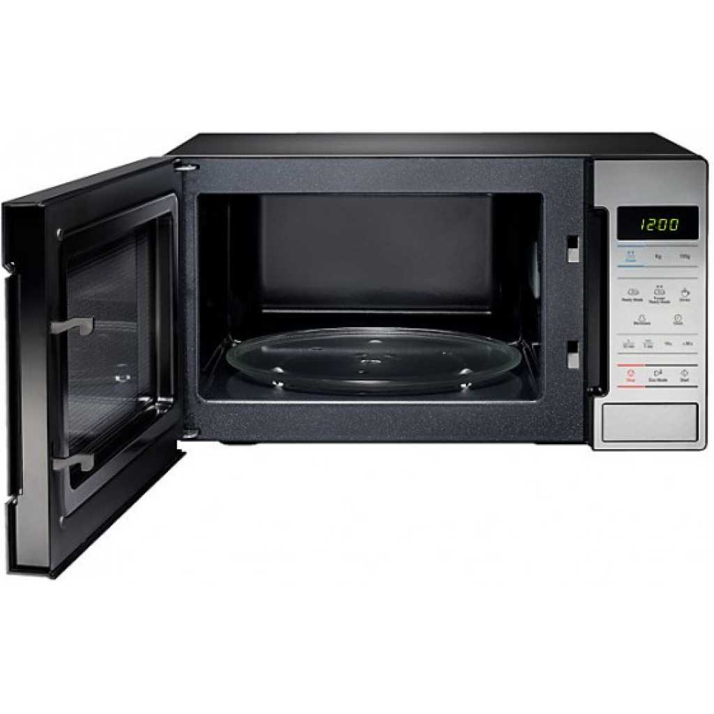 samsung me83m microwave oven solo 23l ceramic enamel stainless steel automatic 1