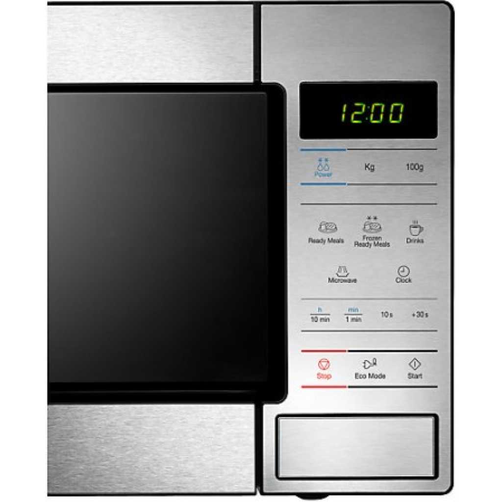 samsung me83m microwave oven solo 23l ceramic enamel stainless steel automatic 8