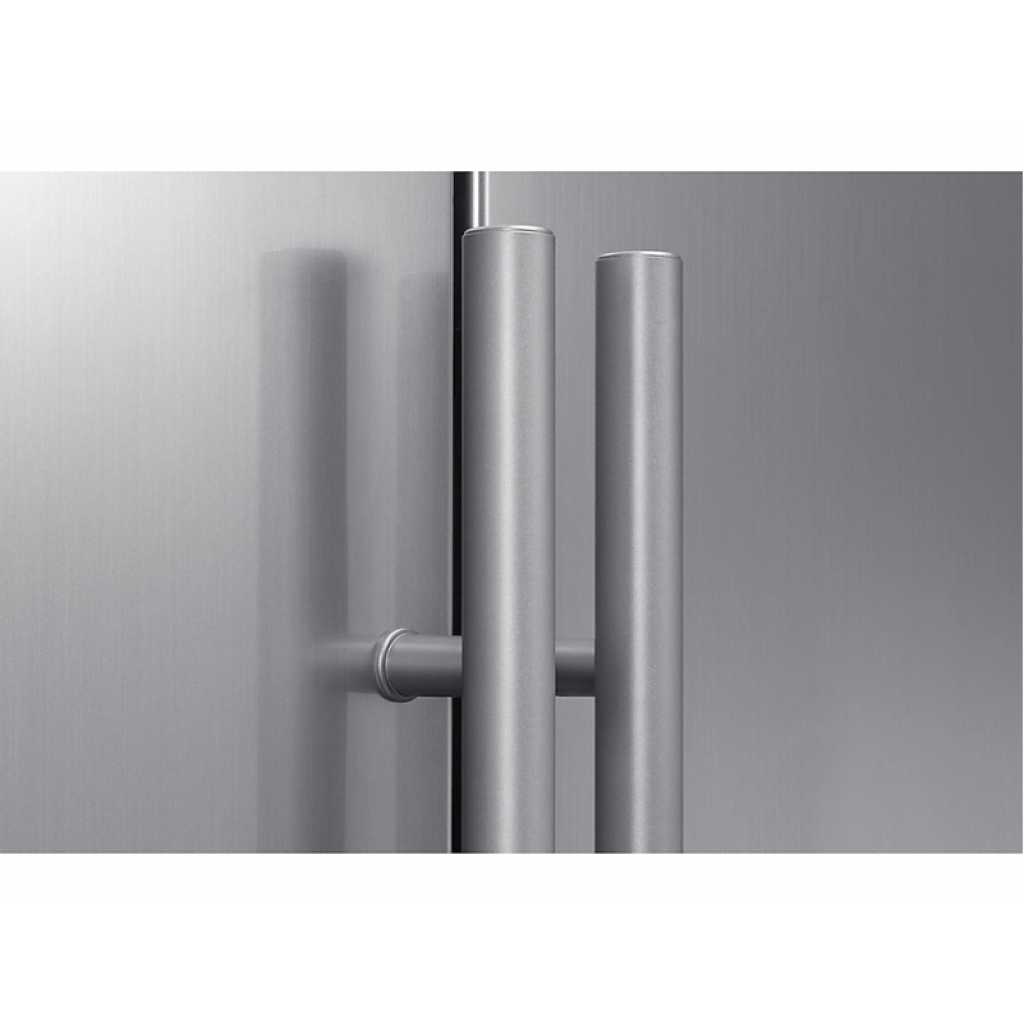 samsung rs54n3a13s8 sbs 580 ltrs metal graphite non water dispenser 3