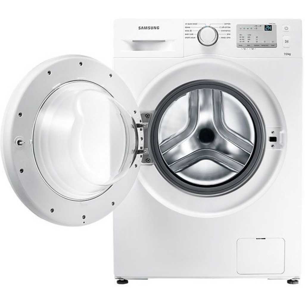 samsung ww70 j3283kw washing machine front load white 7kg 2