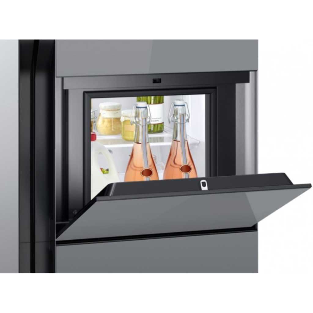 samsungrs51k56h02a sbs 547 ltrs black mirror 5
