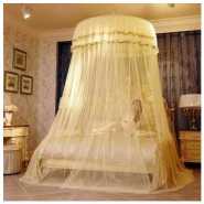 Round Top Mosquito Net - Cream top design may vary