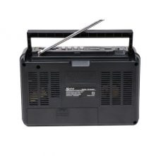 Sky SR-8900BT Battery Operated Rechargeable Bluetooth Radio – (5 in 1) Black Portable Radios