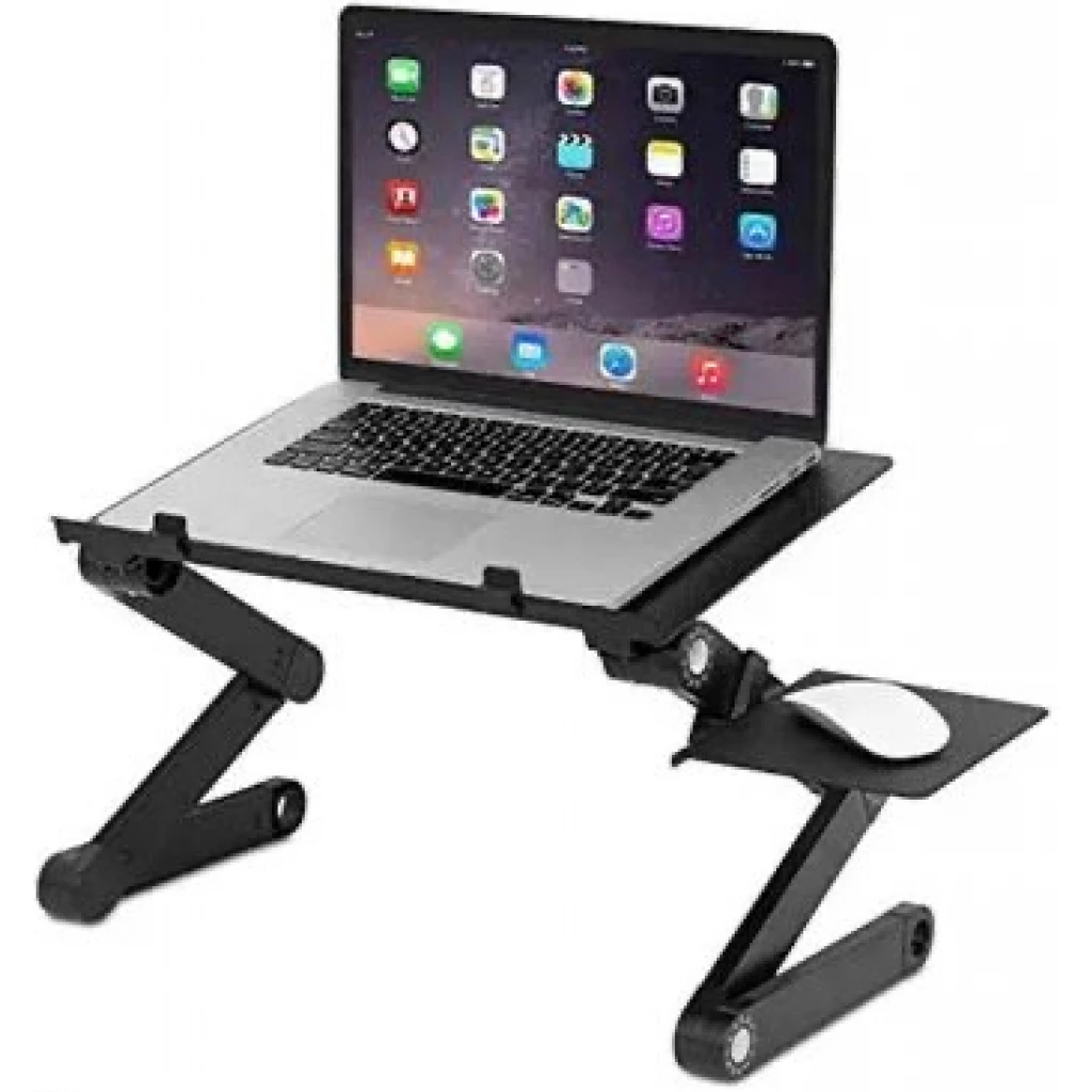Multi-functional Adjustable Laptop Table Stand,Black