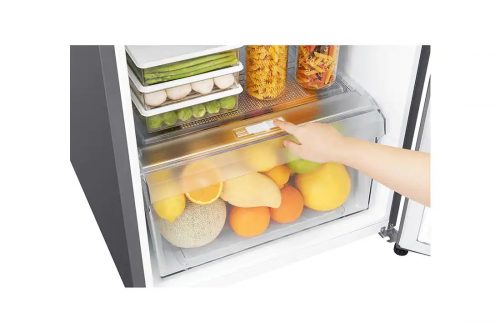 LG 205-Litres Fridge GN-B202SQBB; Gross 205(L) Net 187(L) Top Freezer Refrigerator | Multi Air Flow | Inverter Compressor