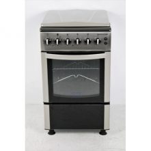 Kings Cooker 3 Gas Burners + 1 Electric Plate 50x60cm 4TTE-5631HI, Electric Oven, Rotisserie -  Marble Grey