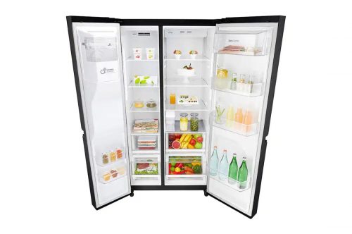 LG 668-Litres Fridge GC-J247SQXV; Gross 668(L) | Net 601(L) | Side by Side Refrigerator | Inverter Linear Compressor | Multi Air Flow | Smart Diagnosis™