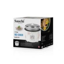 Saachi NL-RC-5175 2.2 Litre Rice Cooker, Steamer, White