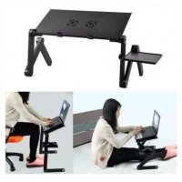 Multi-functional Adjustable Laptop Table Stand,Black