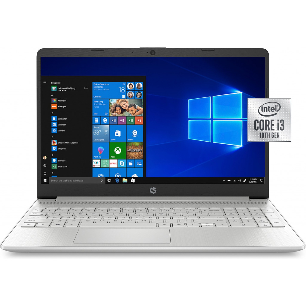 HP 15.6" i3 8GB/256GB Laptop-Silver