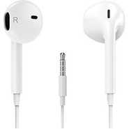 In-Ear Ear Pods Fit-to-Shape Earphones for iPhones - White