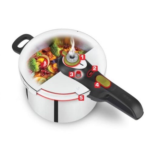 Tefal Authentique Secure 5 Neo 4L Pressure Cooker - P2534239