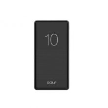 Golf G80 Power Bank 10000 mAh – Black Portable Power Banks