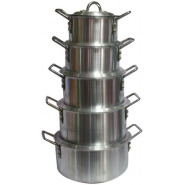 United aluminium cooking pots/saucepan set-5pcs