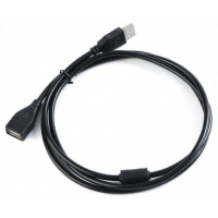 1.5m USB Extension Cable 2.0 - Black