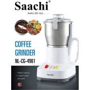 Saachi Coffee/Herbs/Spices Grinder, White, 2 kg, NL-CG-4961