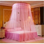 Round Top Mosquito Net - Pink top design may vary