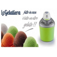 Ice Cream Maker Machine Termozeta La Gelatiera, Green