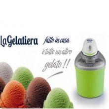 Ice Cream Maker Machine Termozeta La Gelatiera, Green