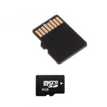 Micro Sd 8GB Fast Memory Card - Black