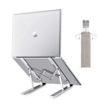 7 Level Adjustable Portable Laptop Stand - Silver