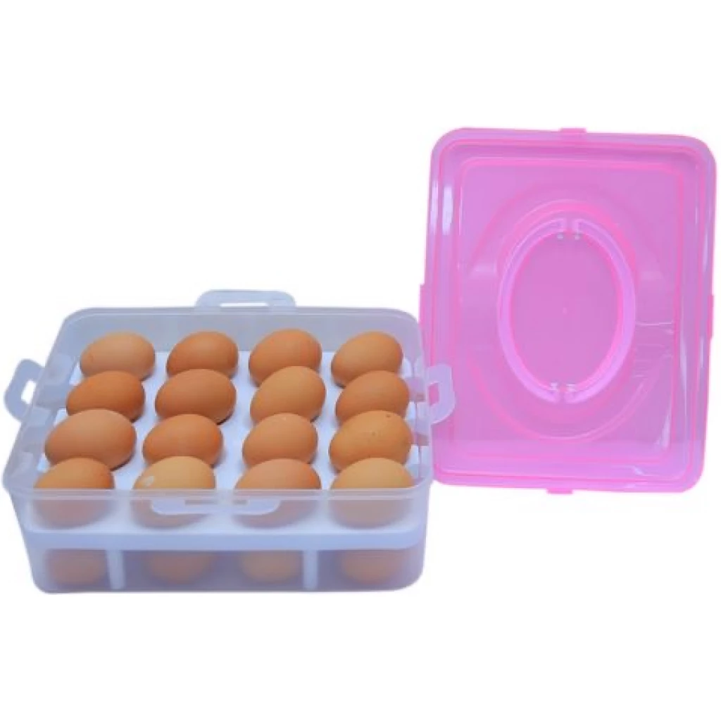 Egg Storage Container - Pink