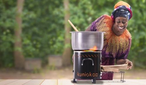 Kuniokoa Turbo Firewood Super Efficient Stove - Black