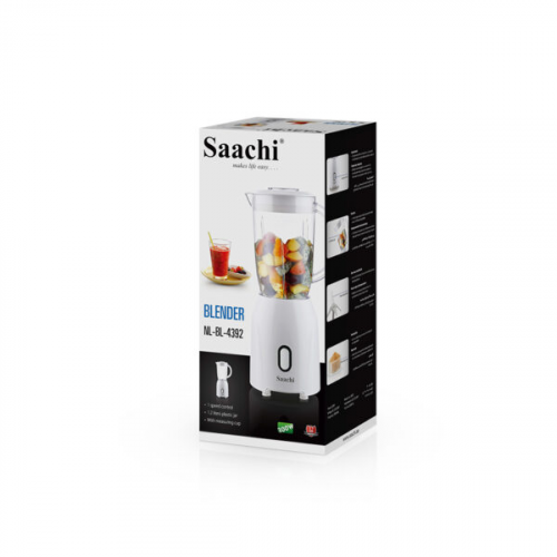 Saachi Electric Blender, White, NL-BL-4392