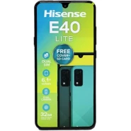 Hisense E40 Lite - Smartphone 16GB HDD, 2GB RAM - Charcoal