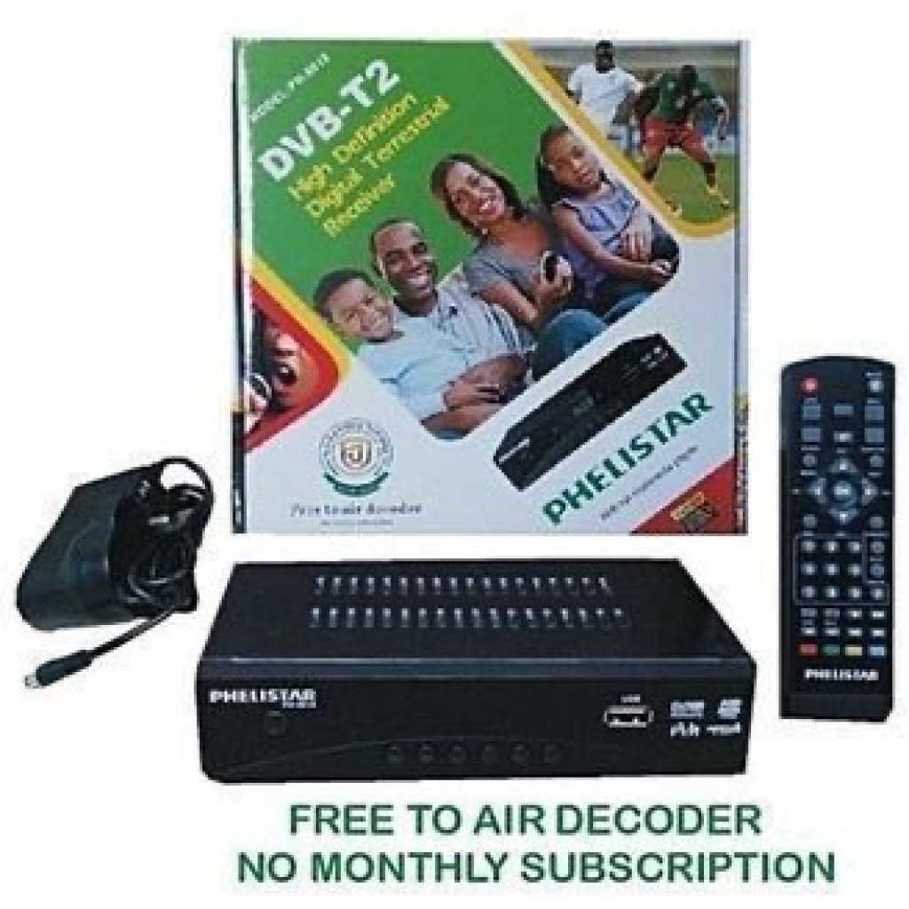 Phelistar Digital Decoder - Phelistar free to air