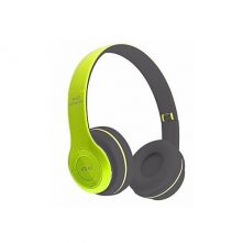 P47 Wireless Bluetooth Sports Portable Headphones with Stereo FM Headset – Green Headphones