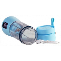 Portable & Rechargeable Battery Juice Blender - Blue