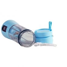 Portable & Rechargeable Battery Juice Blender - Blue