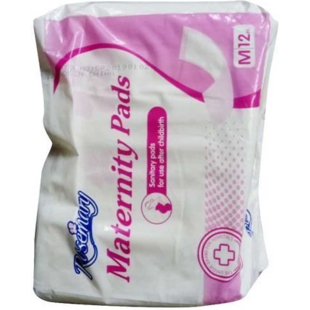 Maternity Pads - White, Pink